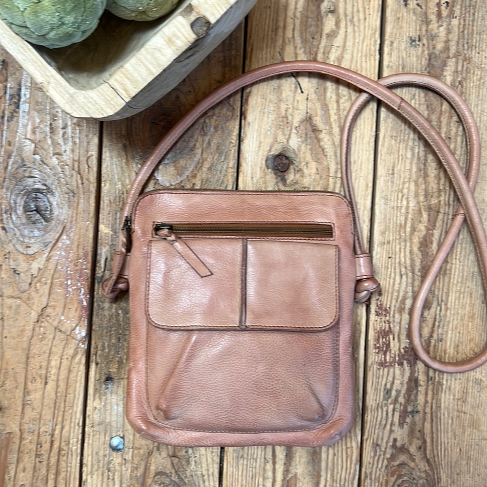 Tan Crossbody Bag